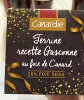 Mängden socker i Terrine  au foie de canard