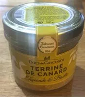 Mängden socker i Terrine de canard