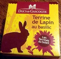 Mängden socker i terrine de lapin au basilic