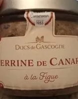 Mängden socker i Terrine de Canard à la figue