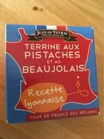 Mängden socker i Terrine aux pistaches et au beaujolais