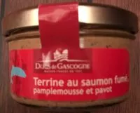 Mängden socker i Terrine saumon fumé pamplemousse pavot