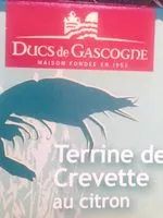 Mängden socker i Terrine de crevette au citron