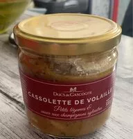 Mängden socker i Cassolette de volaille