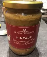 Mängden socker i Pintade sauce crémeuse aux cèpes