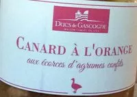 Mängden socker i Canard à l'orange