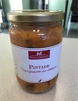 Mängden socker i Pintade sauce finàciere aux chataignes