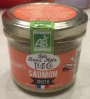 Mängden socker i Mousse de saumon et aneth