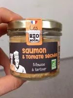 Mängden socker i Mousse a tartiner Saumon et tomates séchée