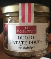 Mängden socker i Duo de patates douces et chataignes