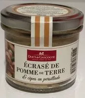 Mängden socker i Ecrasée de pimmes de terre et cepes en persillades