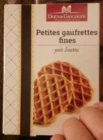 Mängden socker i Petites gaufrettes fines pur beurre