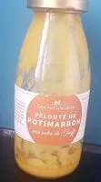 Mängden socker i Velouté de Potimarron