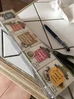 Mängden socker i Semainier gourmand