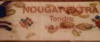 Mängden socker i Nougat extra tendres aux amandes