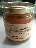 Mängden socker i Confiture de lait beurre salé
