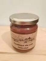 Mängden socker i Confiture de lait chocolat