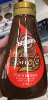 Mängden socker i Pâte à tartiner Chocolat-Noisette au lait entier frais