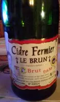 Mängden socker i Cidre fermier