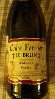 Mängden socker i Cidre fermier demi-sec breton, pur jus