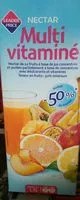 Mängden socker i Nectar Multivitaminé allégé 50 %