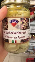 Mängden socker i Krini Cœurs d'artichauts dans l'eau