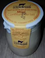 Mängden socker i Yaourt au lait miel confiture de lait