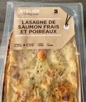 Mängden socker i Lasagne de saumon frais et poiteaux