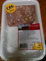 Mängden socker i Galantine de volaille