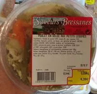 Mängden socker i Poulet en gelee aux petits legumes