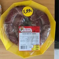 Mängden socker i Boudin noir aux oignons