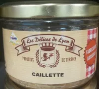 Mängden socker i Caillette