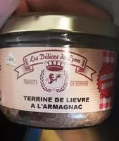 Mängden socker i Terrine de lièvre à l'armagnac