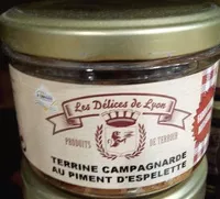 Mängden socker i Terrine campagnarde au piment d'Espelette