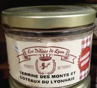 Mängden socker i Terrine des monts et coteaux du lyonnais