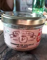 Mängden socker i Terrine de volaille au cury