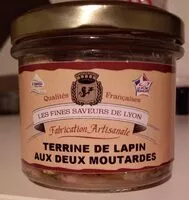 Mängden socker i Terrine de lapin aux deux moutardes