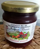 Mängden socker i Confiture de Framboise Épépinée