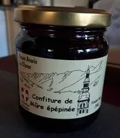 Mängden socker i Confiture de mûre épépinée