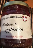 Mängden socker i Confiture de fraise