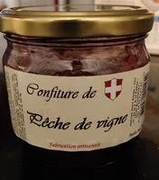 Mängden socker i Confiture de pêche de vigne