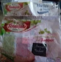 Mängden socker i Tendriade le veau surgelé