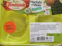 Mängden socker i Hachés des veau