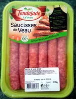 Mängden socker i SAUCISSE DE VEAU