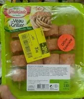 Mängden socker i Brochettes de veau hache