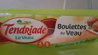 Mängden socker i Boulettes de veau