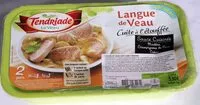 Mängden socker i Langue de veau, cuite à l'étouffée
