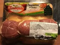 Mängden socker i Paupiettes de Veau