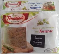 Mängden socker i Saucisses de veau aux légumes du jardin