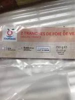 Mängden socker i Tranches de foie de veau